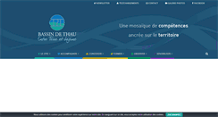 Desktop Screenshot of cpiebassindethau.fr